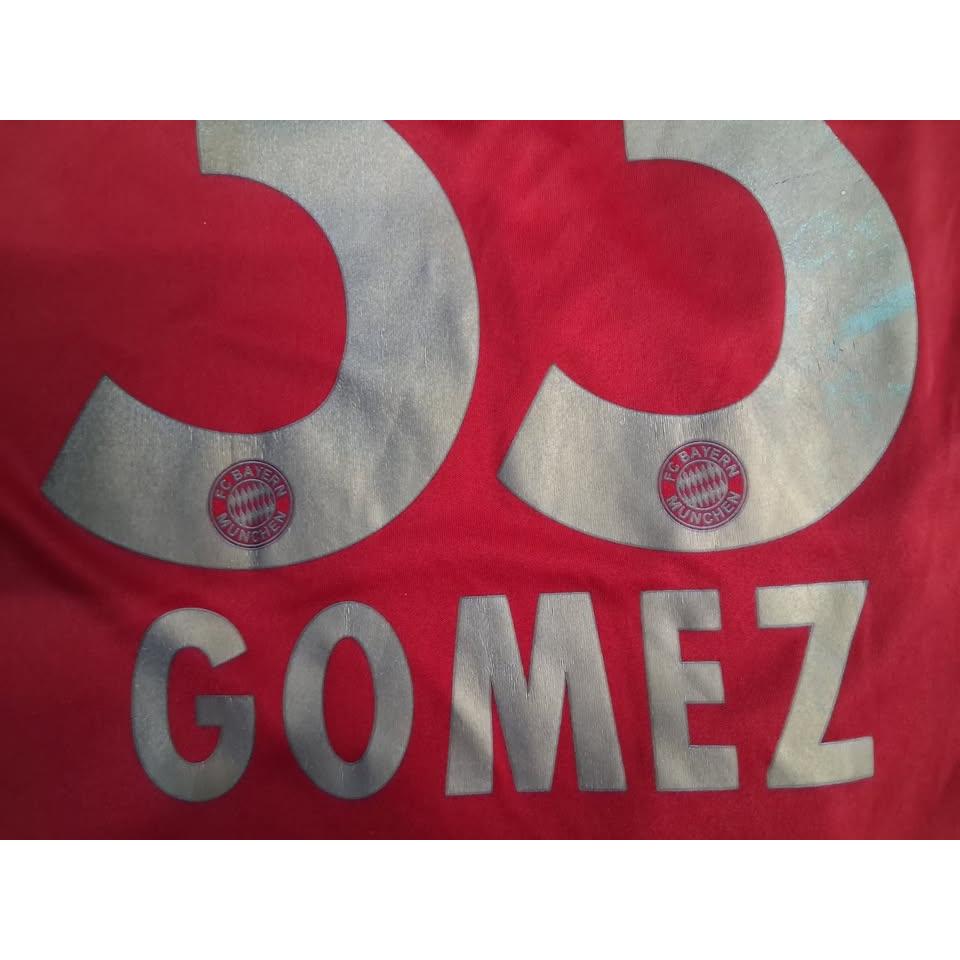 Camiseta Bayern Munich 2011-12 – Mario Gómez #33 – Adidas Climacool – Talla L