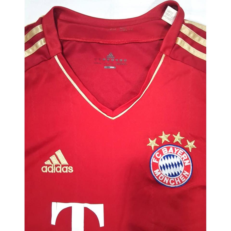 Camiseta Bayern Munich 2011-12 – Mario Gómez #33 – Adidas Climacool – Talla L