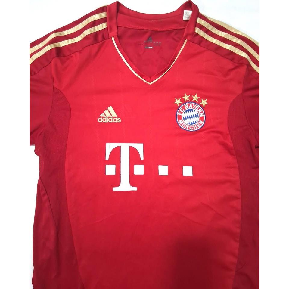 Camiseta Bayern Munich 2011-12 – Mario Gómez #33 – Adidas Climacool – Talla L