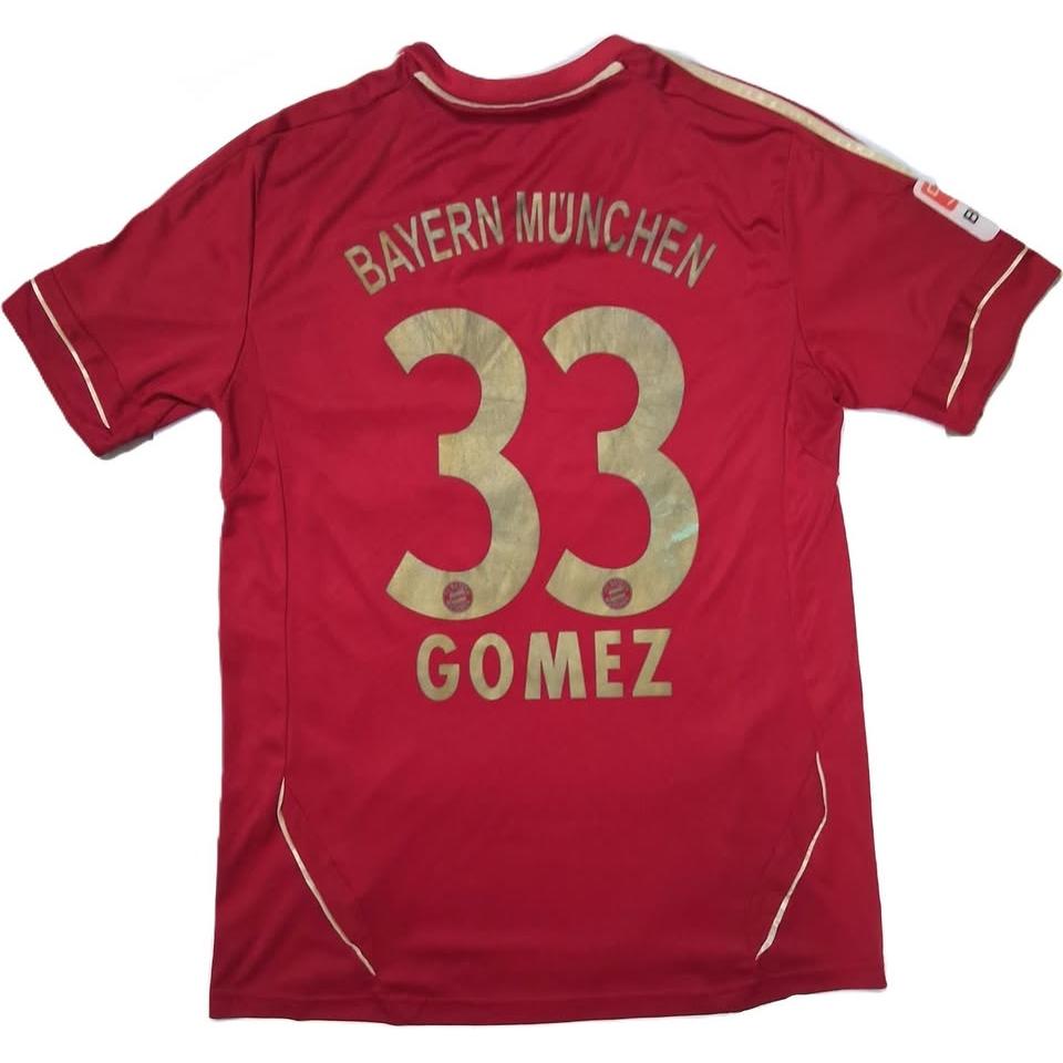 Camiseta Bayern Munich 2011-12 – Mario Gómez #33 – Adidas Climacool – Talla L