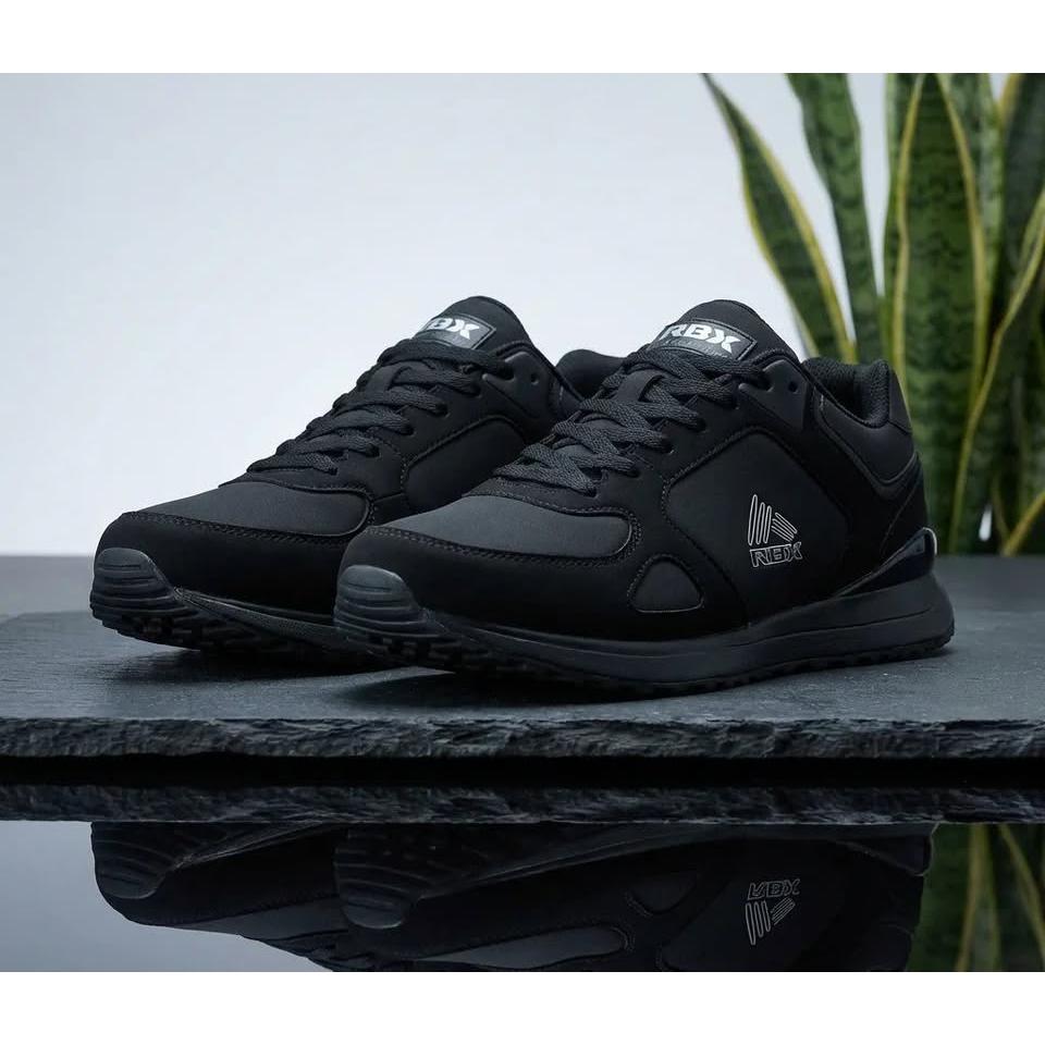 RBX Active Runner – Tenis Deportivo Hombre Triple Negro/Suela Blanca – Talla US 11