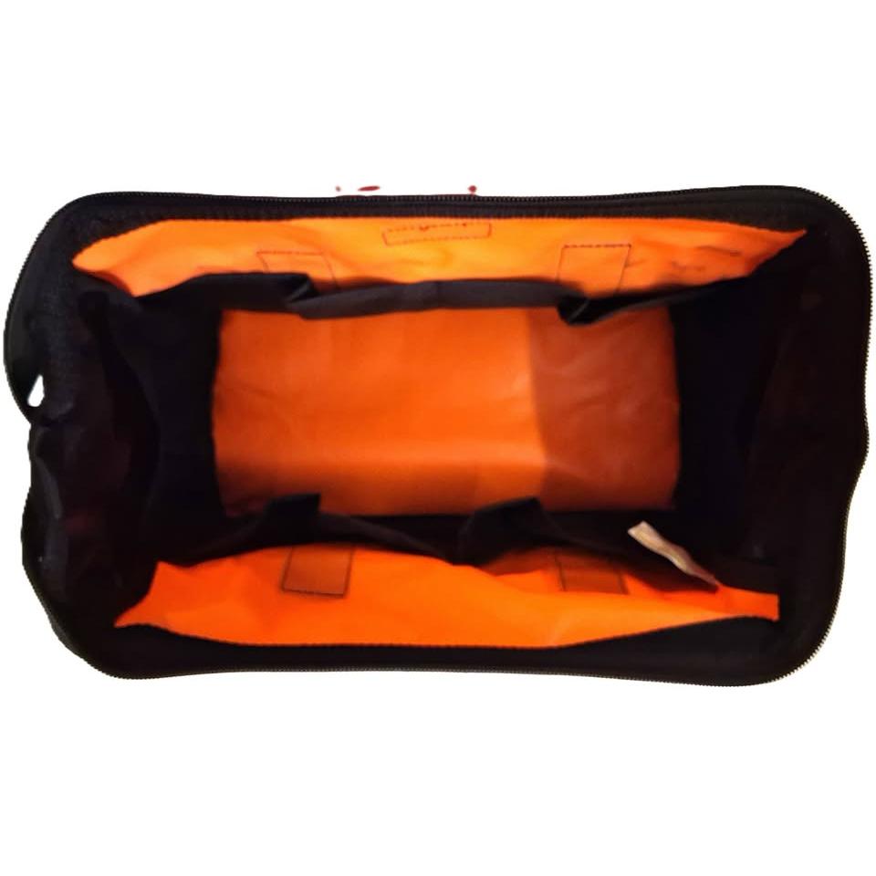Tool Bench Platinum 12" Tool Bag – Orange, 6 Interior + 4 Exterior Pockets