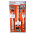 BLACK+DECKER Set 3 Brochas Wood Performance Brush 1" 2" 2-1/2" All Paint & Stain Garantía 1 Año