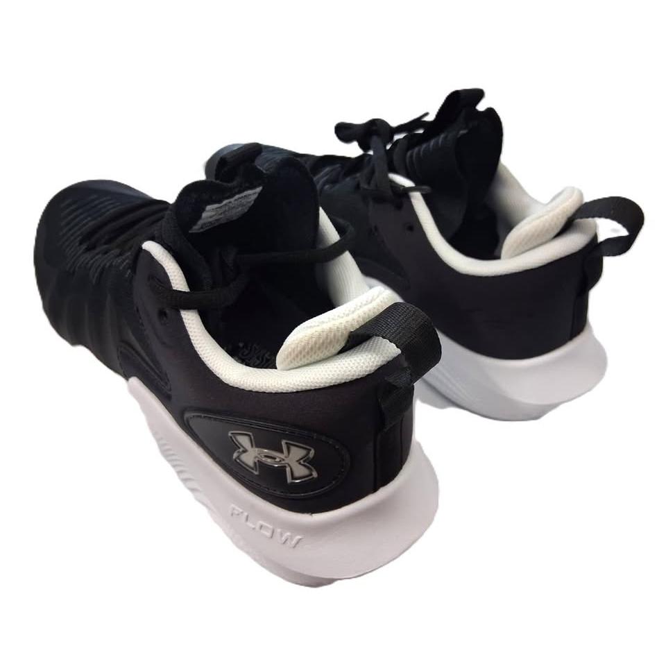 Under Armour Flow Ace Mid – Tenis Training Hombre Negro/Blanco – Tallas US 11 y 12