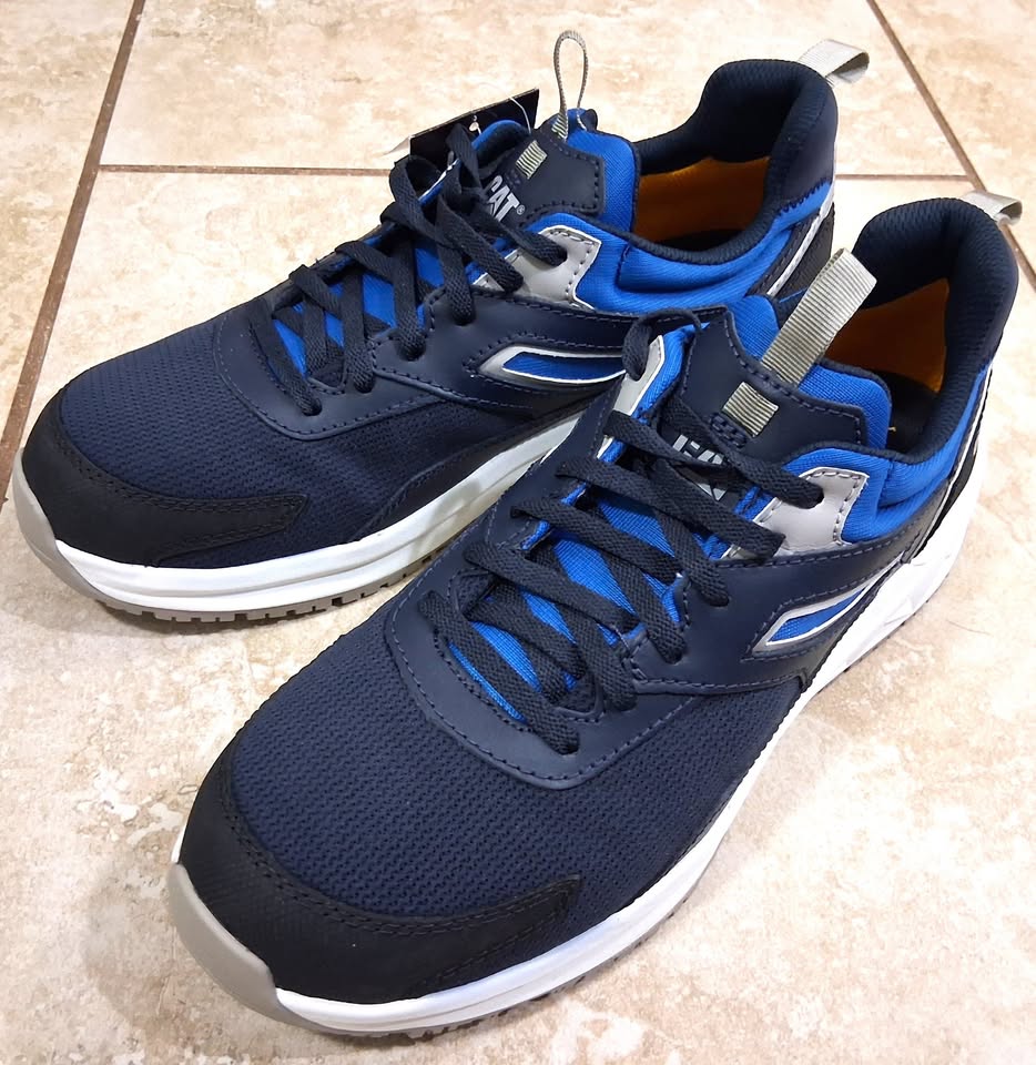 CAT Footwear Streamline 2.0 – Zapato Trabajo Hombre Carbon Composite Toe Azul Marina – Talla US 11