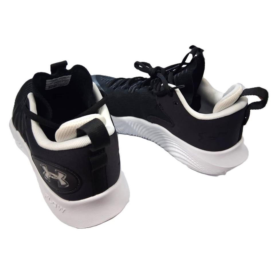 Under Armour Flow Ace Mid – Tenis Training Hombre Negro/Blanco – Tallas US 11 y 12