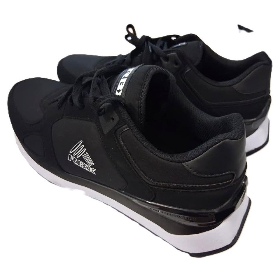 RBX Active Runner – Tenis Deportivo Hombre Triple Negro/Suela Blanca – Talla US 11