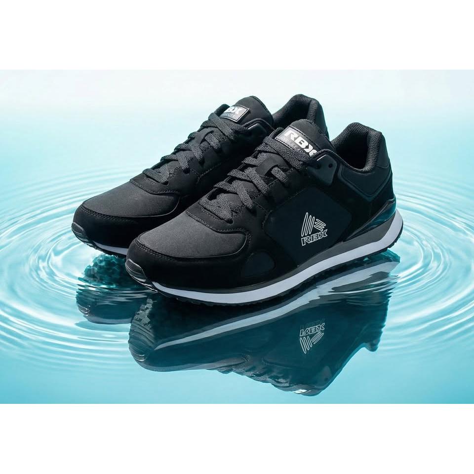 RBX Active Runner – Tenis Deportivo Hombre Triple Negro/Suela Blanca – Talla US 11