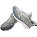 Hi-Tec Pro Running – Tenis Deportivo Hombre Gris/Verde Menta/Azul Acero – Talla US 10.5