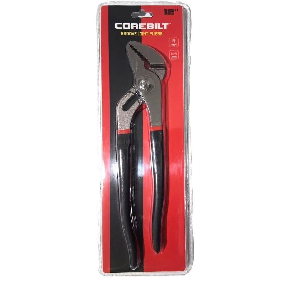 CoreBilt Groove Joint Pliers – 12" (Chrome Vanadium)