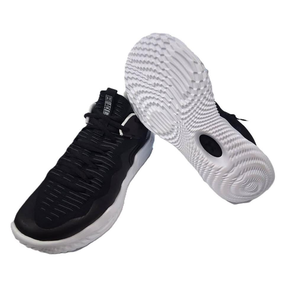 Under Armour Flow Ace Mid – Tenis Training Hombre Negro/Blanco – Tallas US 11 y 12
