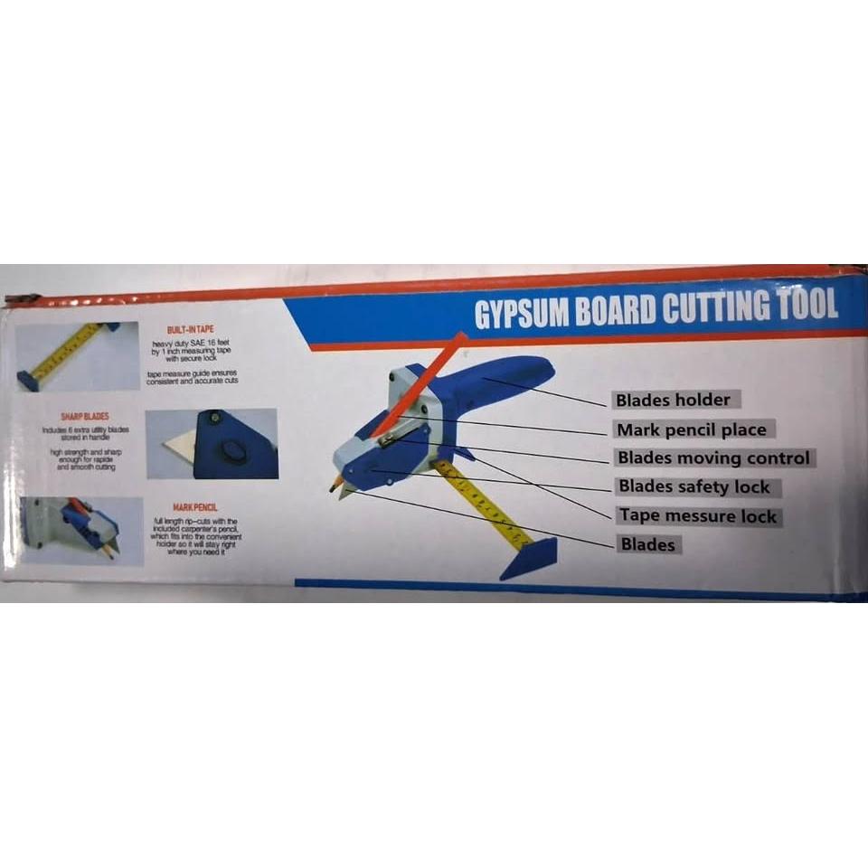 Gypsum Board Cutting Tool – Heavy Duty Drywall Cutter (CMAI-01)