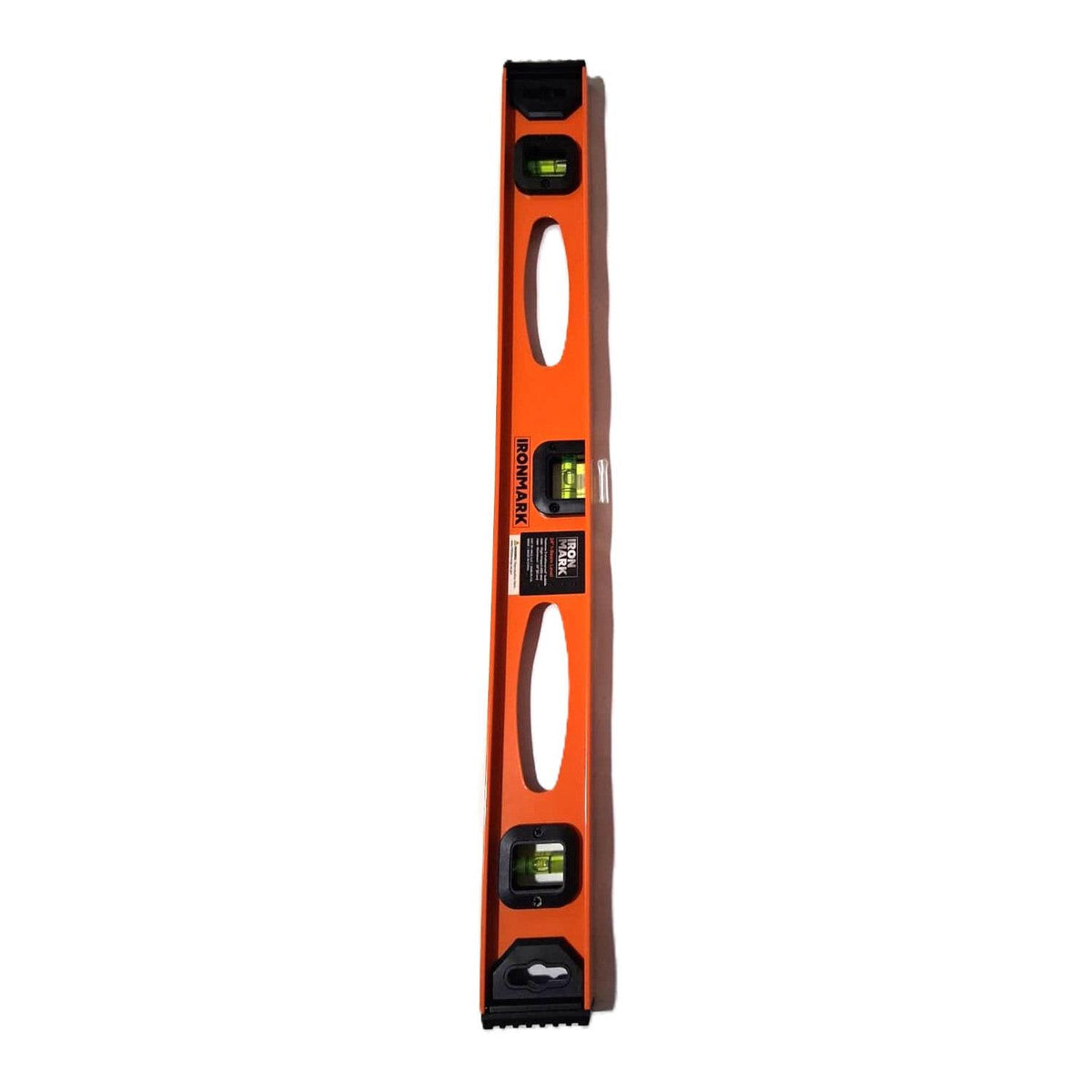Ironmark 24" Aluminum I-Beam Level – 3 Vials (Level, Plumb, 45°)