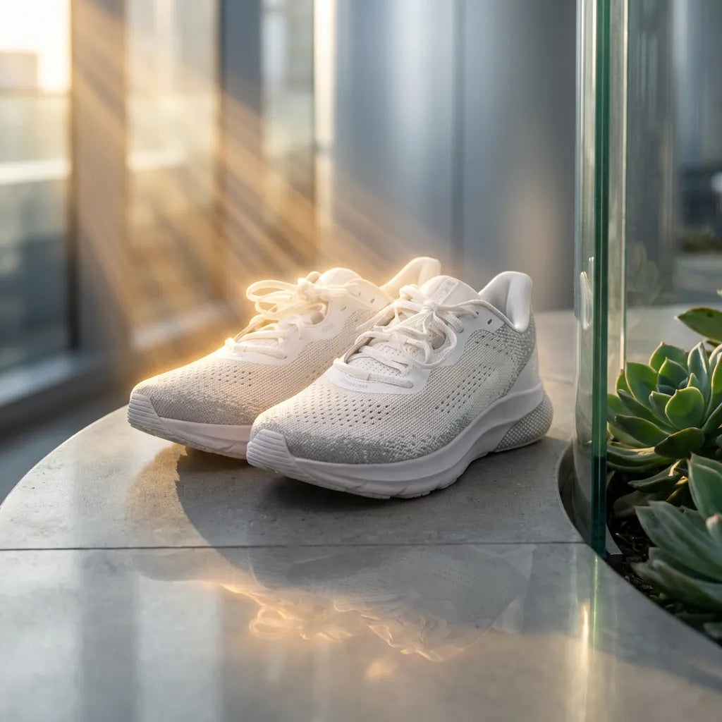 Under Armour HOVR Sonic 6 – Tenis Running Hombre Triple Blanco/Gris Plateado Talla 11.
