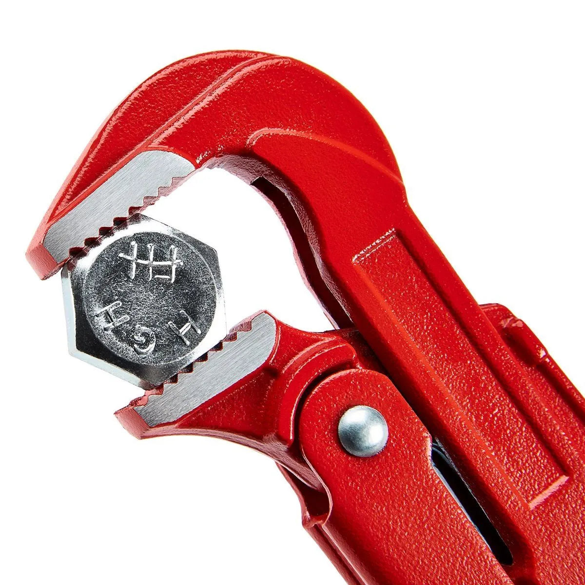 Pittsburgh 15 in. Swedish Pattern Pipe Wrench – Chrome Vanadium, 45° Jaw
