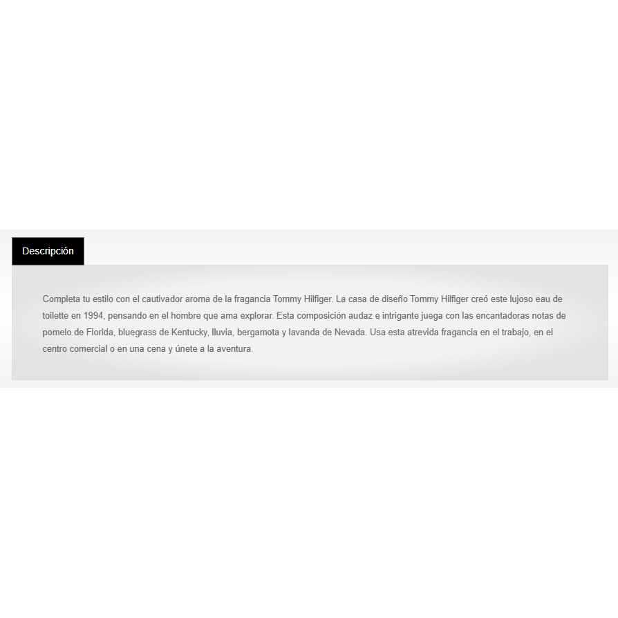 Tommy Hilfiger Tommy Eau de Toilette for Men – Vaporisateur Spray, 200 ml / 6.7 fl.oz.