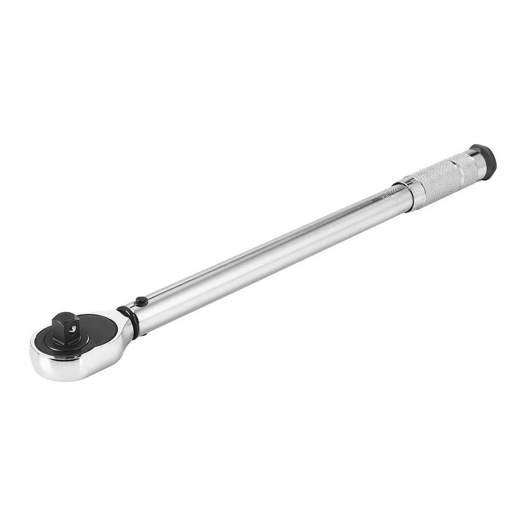 Pittsburgh 1/2" Drive Click Torque Wrench – 10–150 ft-lbs, Reversible, Storage Case