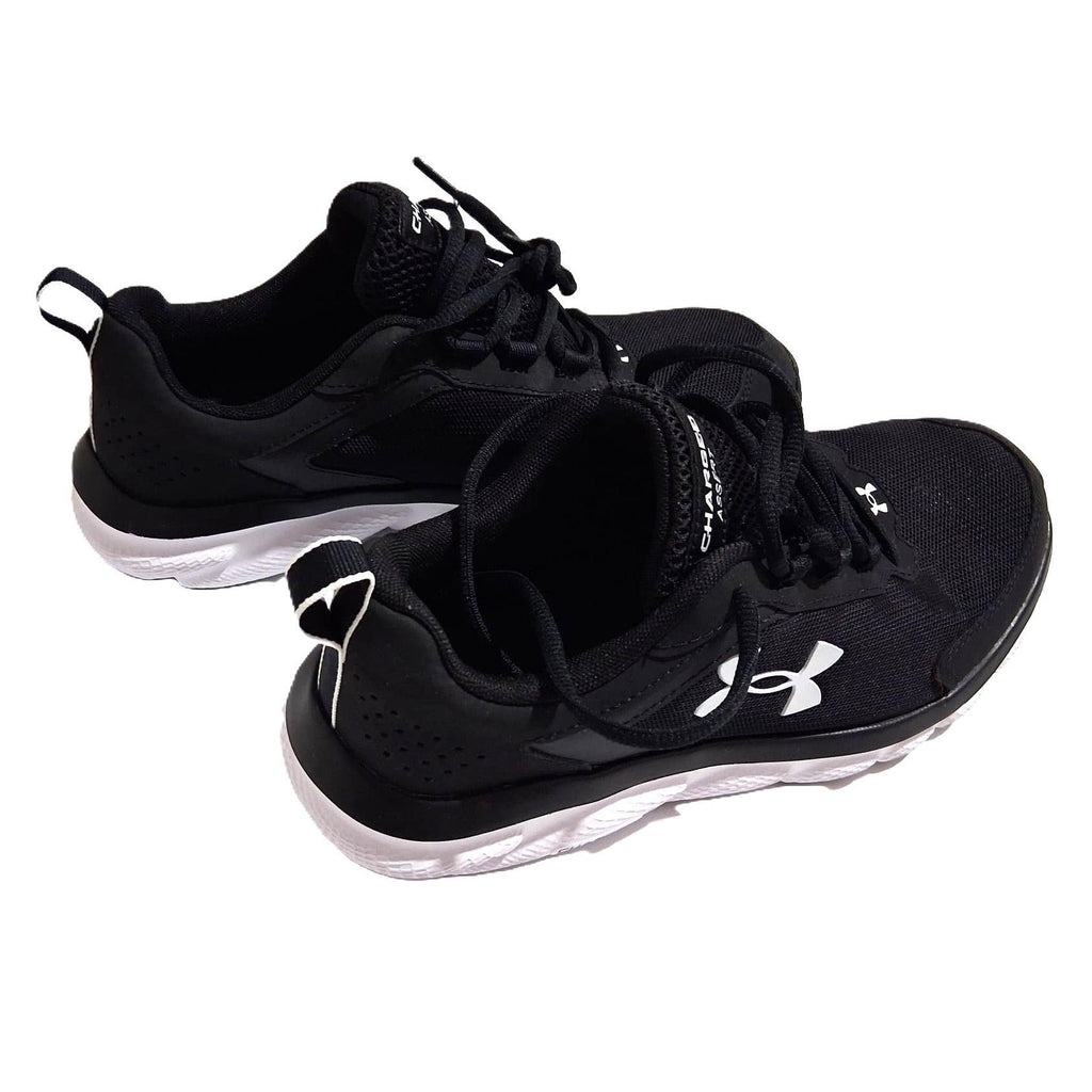 Under Armour Charged Assert 10 – Tenis Running Hombre Triple Negro/Blanco – Talla US 9