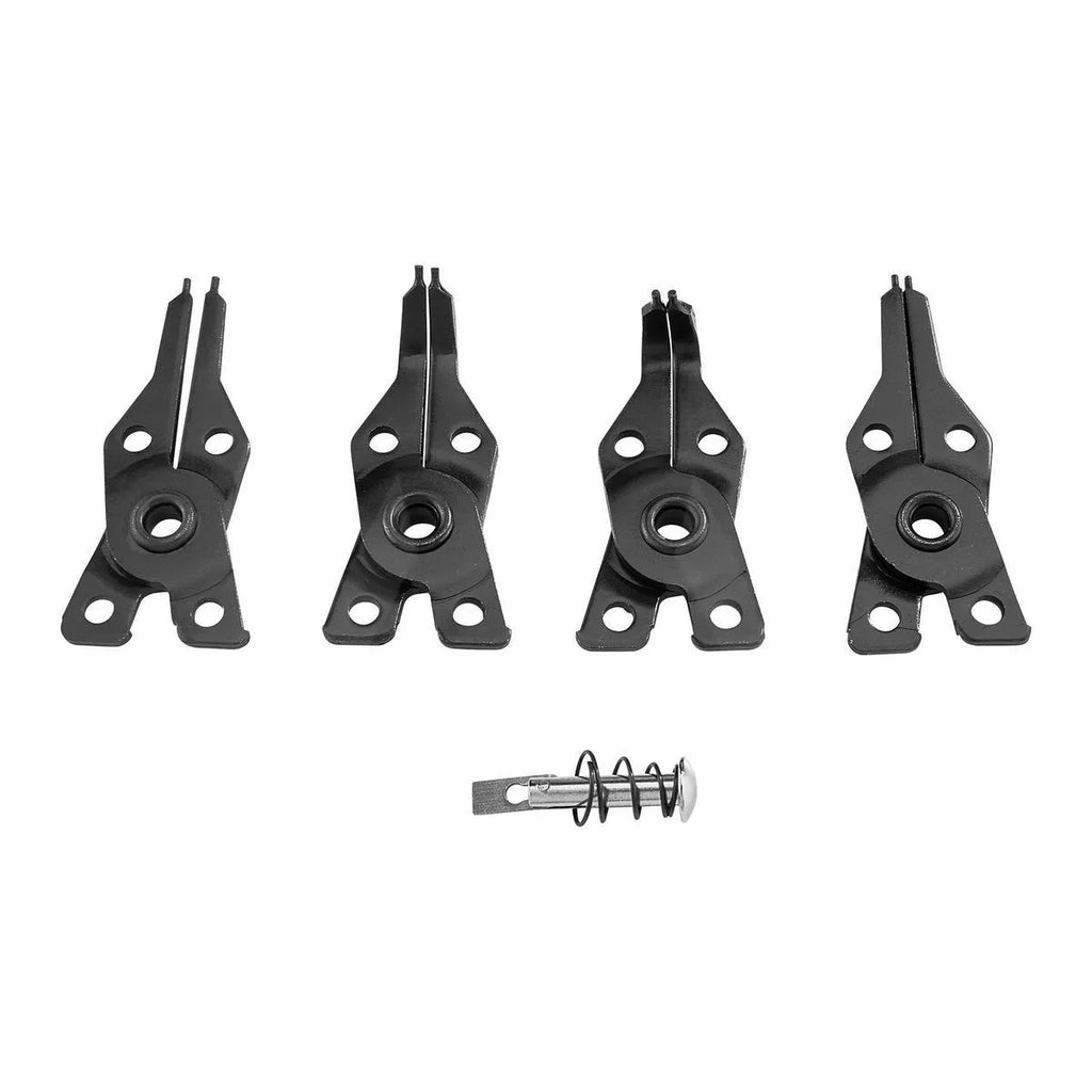 Pittsburgh Snap Ring Pliers with Interchangeable Heads – 4-in-1 Internal & External