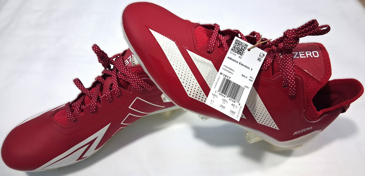 Adidas Adizero Electric 1 Football Cleats – Men's US Size 11, Made in Vietnam