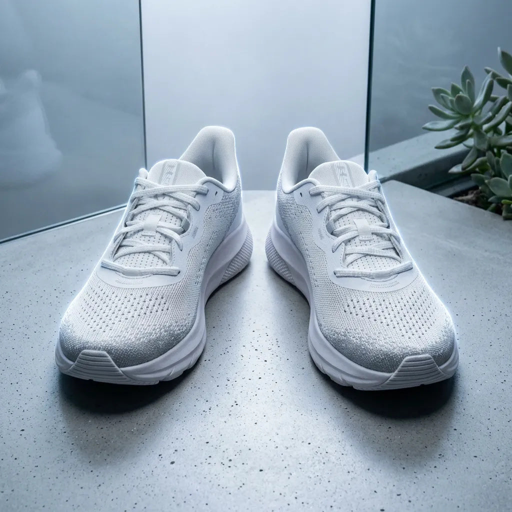 Under Armour HOVR Sonic 6 – Tenis Running Hombre Triple Blanco/Gris Plateado Talla 11.