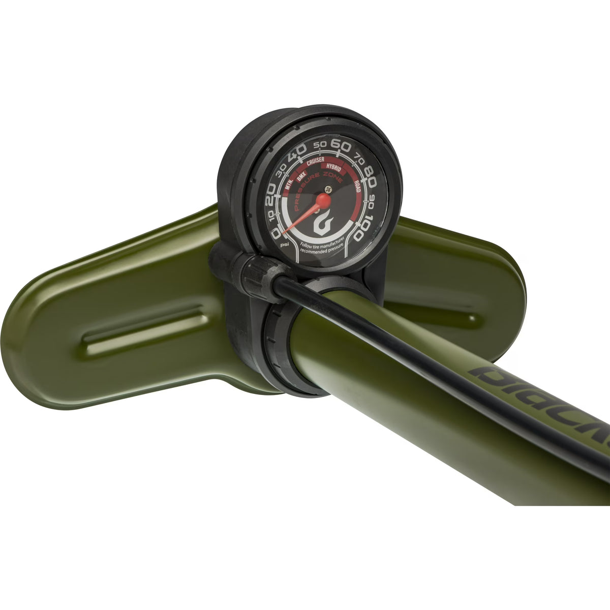 Blackburn Air Tower Bomba de Piso para Bicicleta de 4 con Base de Calibre de 2 3/8"