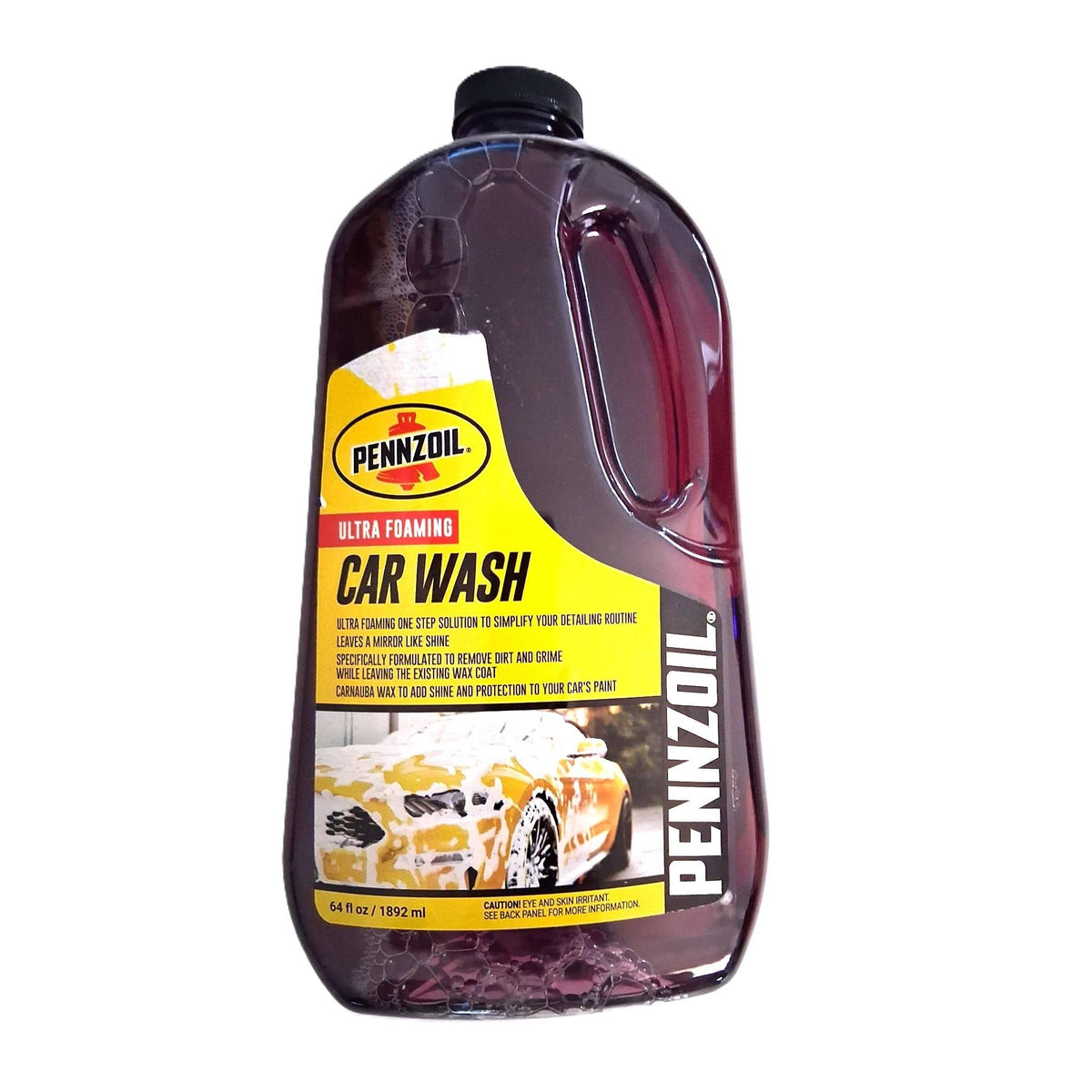 Pennzoil Ultra Foaming Car Wash con Cera de Carnauba 64 fl oz 1892 ml Item 32147