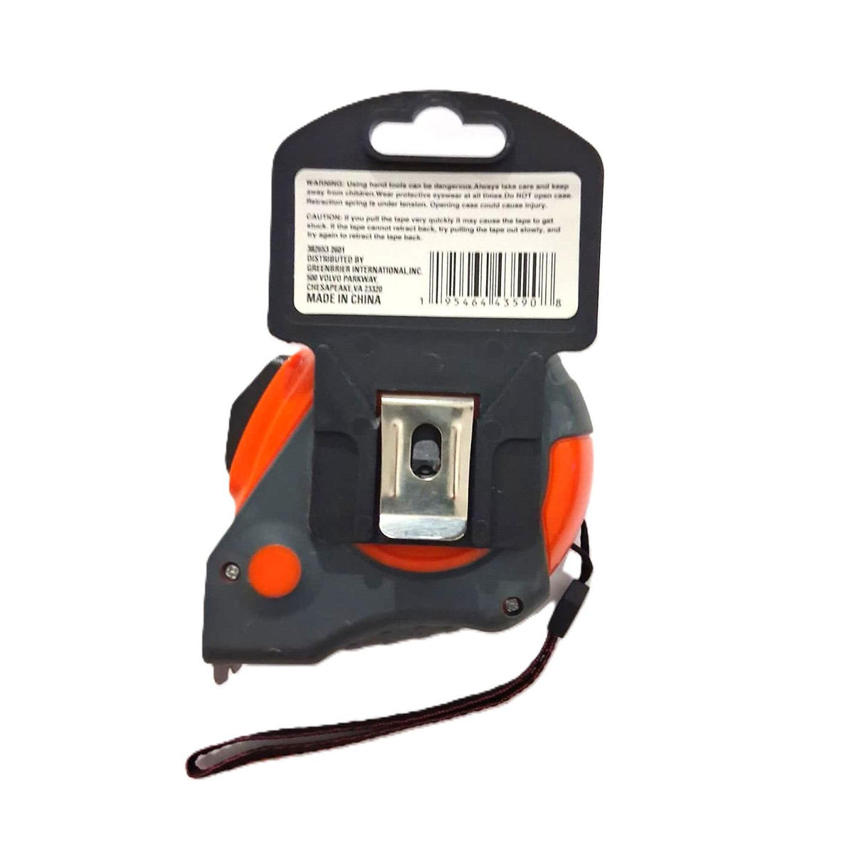 Tool Bench Hardware 33 ft / 10m Auto Lock Tape Measure – 1" Wide Blade