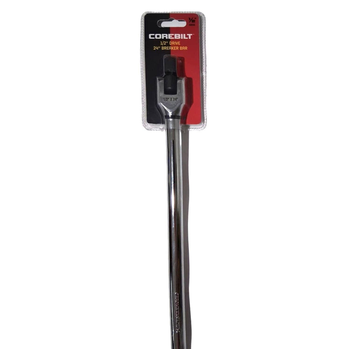 Corebilt Barra de Fuerza 1/2" Drive 24" (61 cm) — Cabeza Giratoria 180° Cr-V ANSI