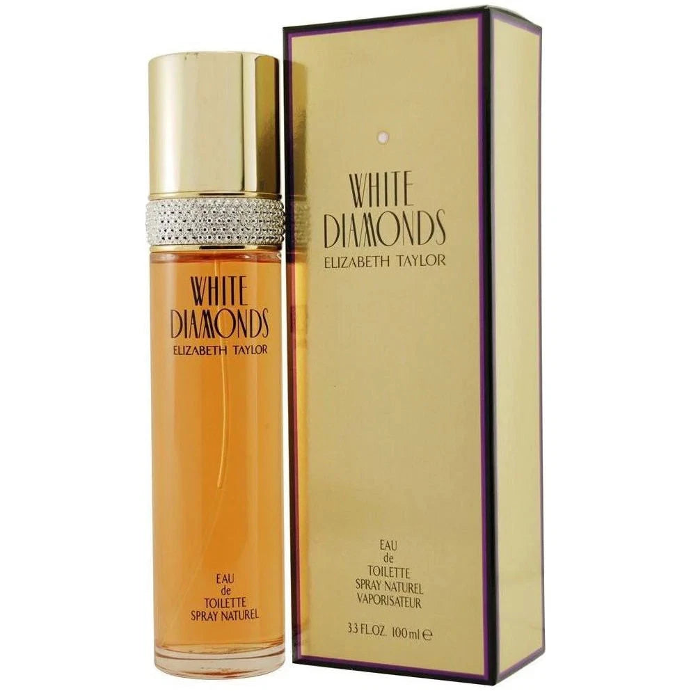 Elizabeth Taylor White Diamonds Eau de Toilette for Women – Spray Naturel, 100 ml / 3.3 fl.oz.