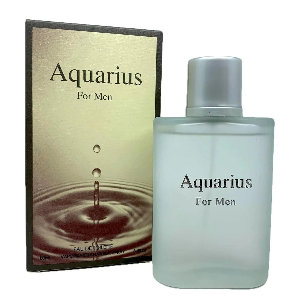 Aquarius for Men Eau de Toilette – Natural Spray, 100 ml / 3.4 fl.oz.