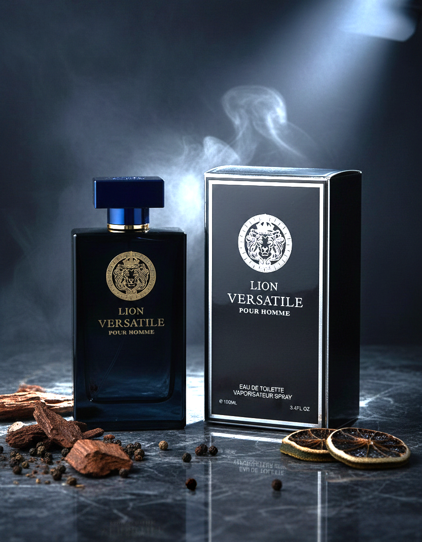 Lion Versatile Pour Homme Eau de Toilette – Natural Spray, 100 ml / 3.4 fl.oz.