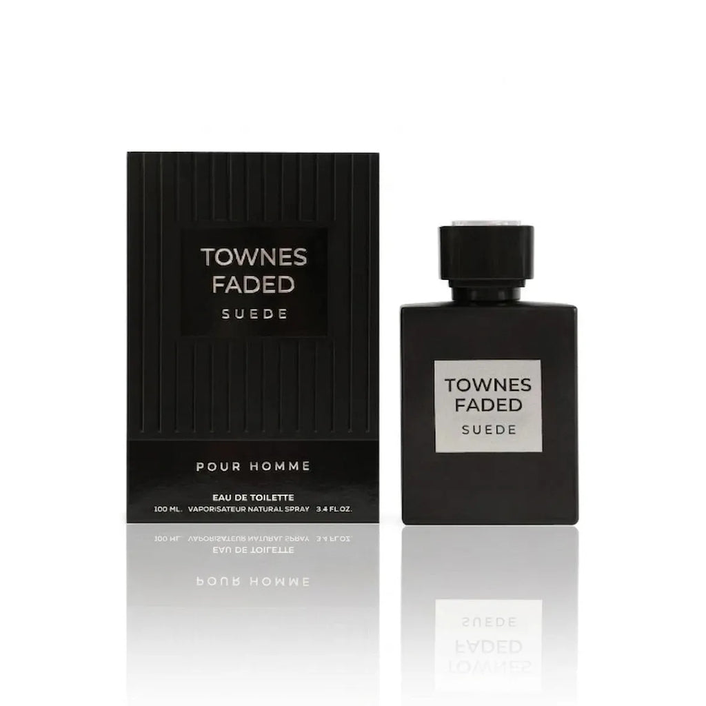 Townes Faded Suede Pour Homme Eau de Toilette – Natural Spray, 100 ml / 3.4 fl.oz.