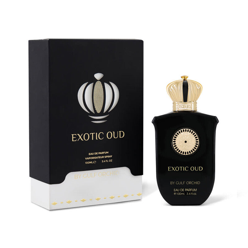 Gulf Orchid Exotic Oud Eau de Parfum – Natural Spray, 100 ml / 3.4 fl.oz.
