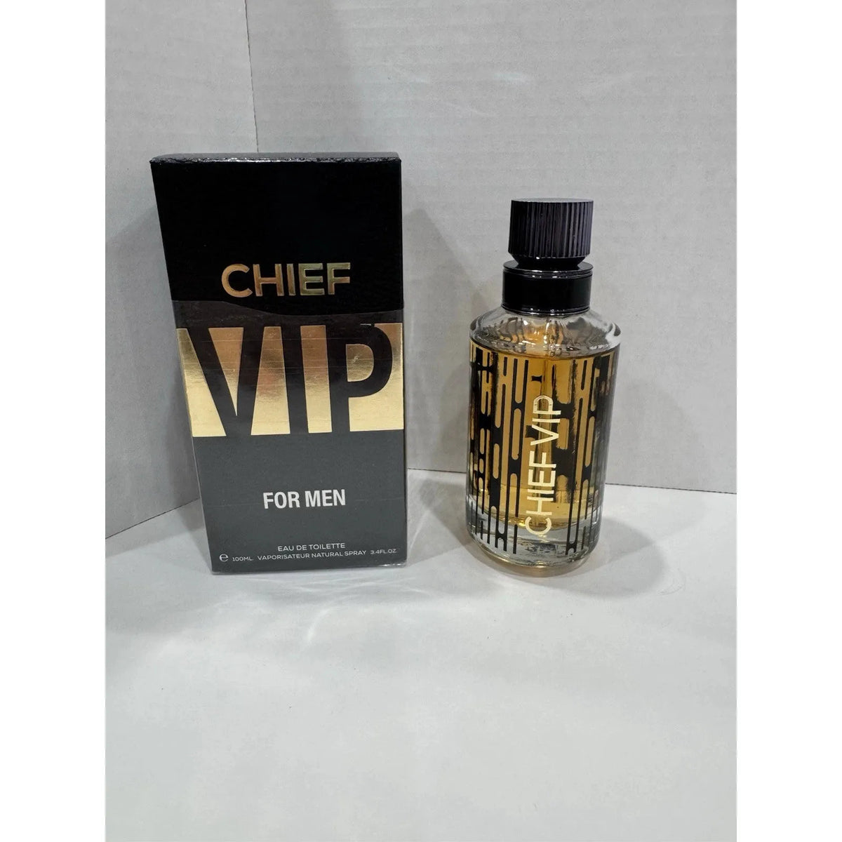 Chief VIP for Men Eau de Toilette – Natural Spray, 100 ml / 3.4 fl.oz.