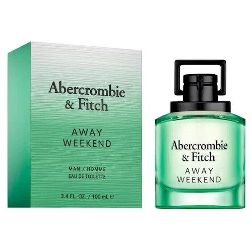Abercrombie & Fitch Away Weekend for Men Eau de Toilette – Spray, 100 ml / 3.4 fl.oz.