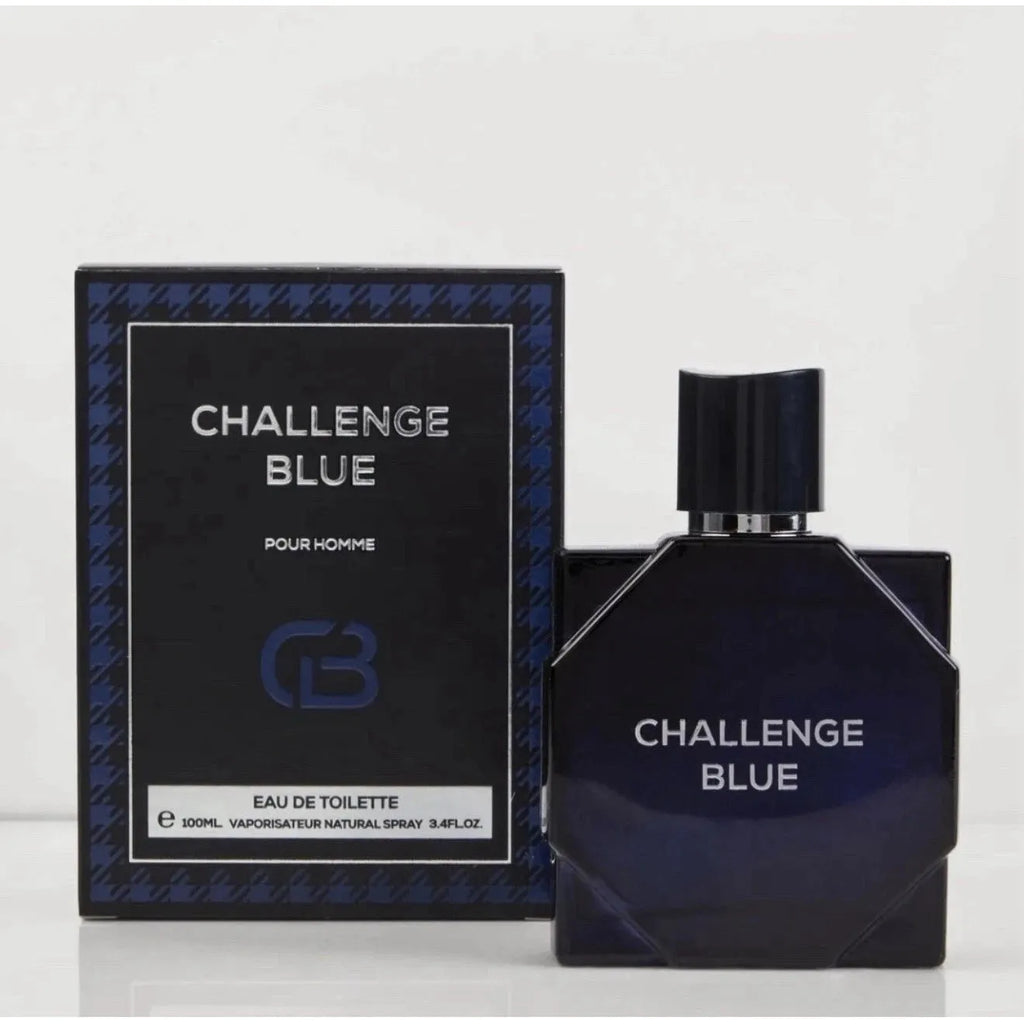 Challenge Blue Pour Homme Eau de Toilette – Natural Spray, 100 ml / 3.4 fl.oz.