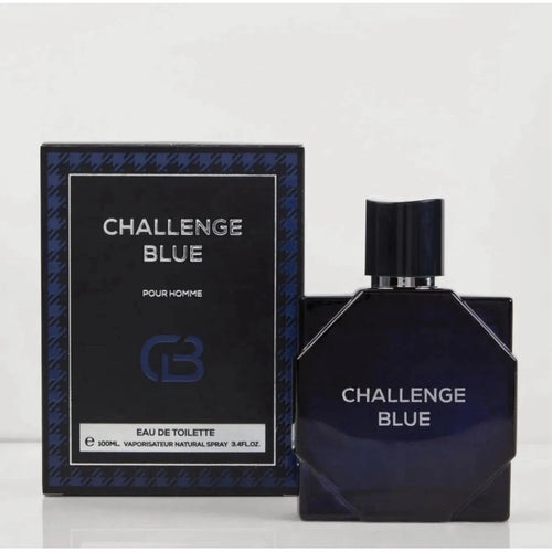 Challenge Blue Pour Homme Eau de Toilette – Natural Spray, 100 ml / 3.4 fl.oz.