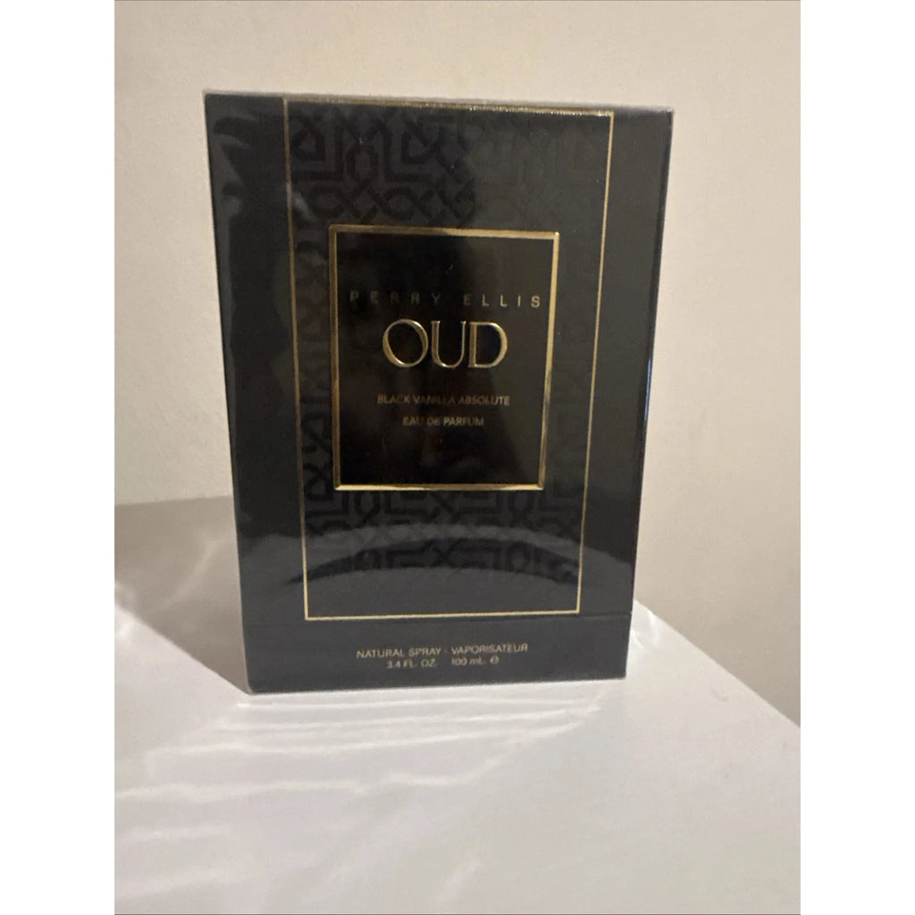 Perry Ellis Oud Black Vanilla Absolute Eau de Parfum – Natural Spray, 100 ml / 3.4 fl.oz.