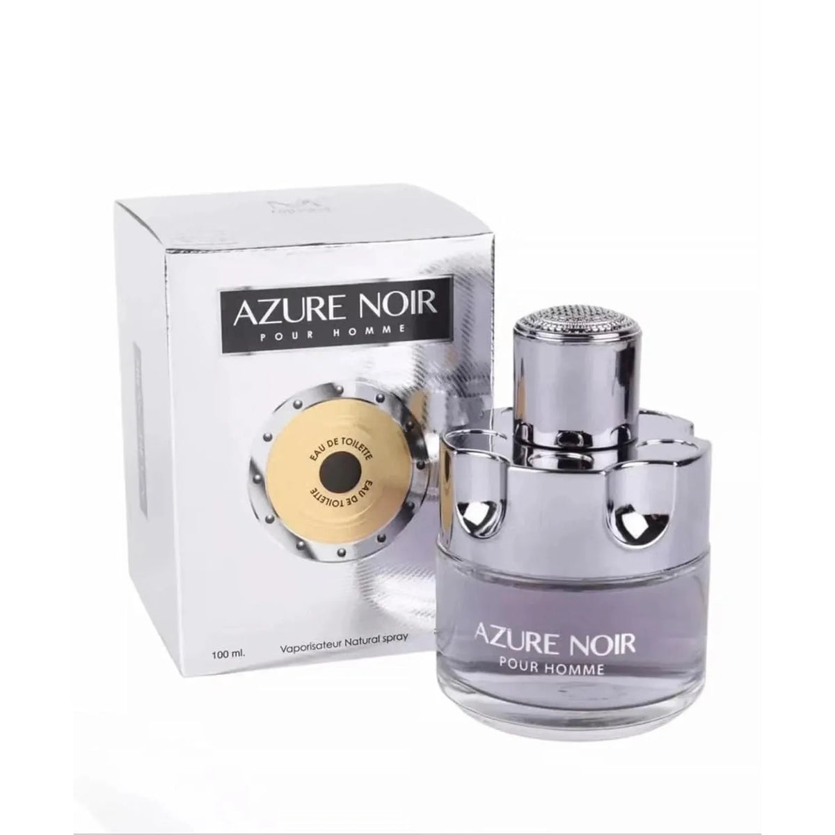 Azure Noir Pour Homme Eau de Toilette – Natural Spray, 100 ml / 3.4 fl.oz.