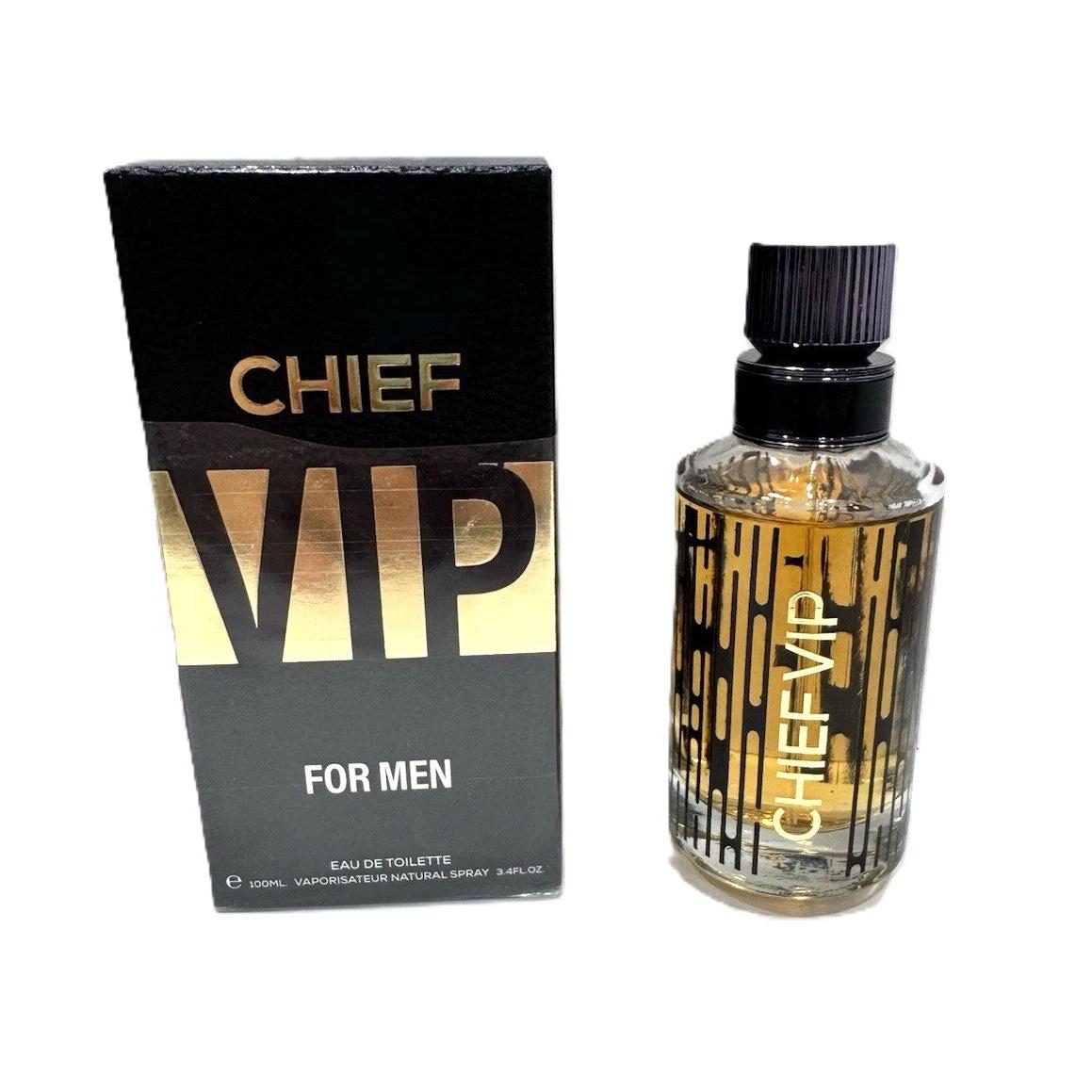 Chief VIP for Men Eau de Toilette – Natural Spray, 100 ml / 3.4 fl.oz.