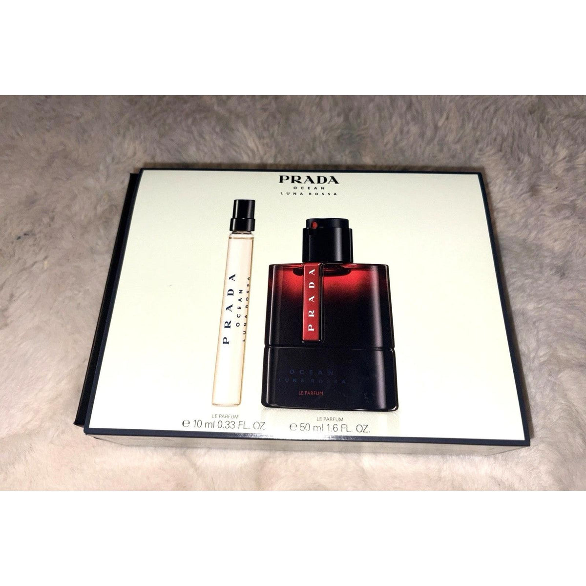 Prada Luna Rossa Ocean Le Parfum Gift Set – 50 ml + 10 ml Travel Spray