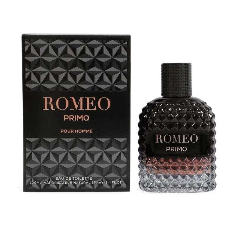 Romeo Primo Pour Homme Eau de Toilette – Natural Spray, 100 ml / 3.4 fl.oz.