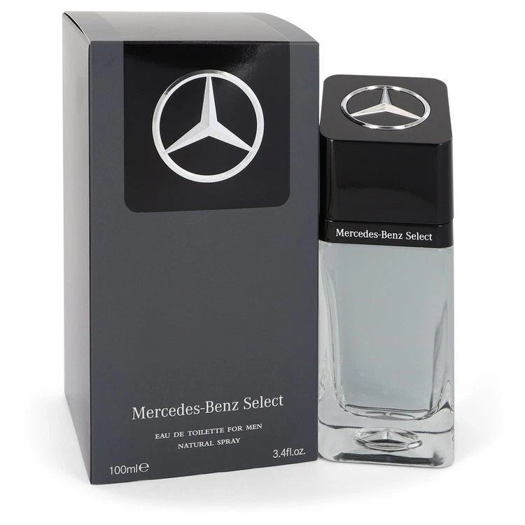 Mercedes-Benz Select Eau de Toilette for Men – Natural Spray, 100 ml / 3.3 fl.oz.
