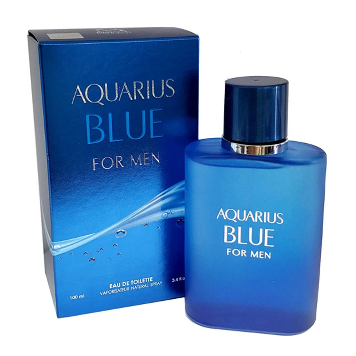 Aquarius Blue for Men Eau de Toilette – Natural Spray, 100 ml / 3.4 fl.oz.