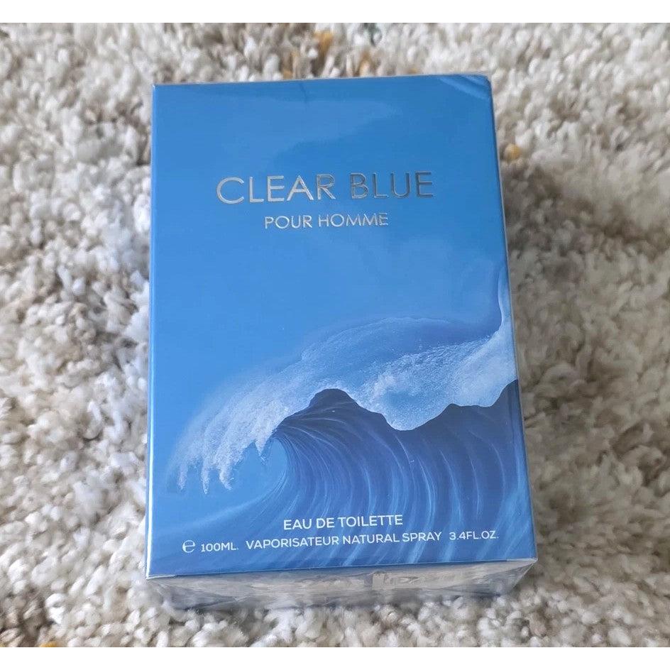 Clear Blue Pour Homme Eau de Toilette – Natural Spray, 100 ml / 3.4 fl.oz.
