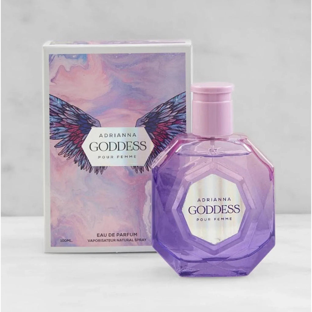 Adrianna Goddess Pour Femme Eau de Parfum – Natural Spray, 100 ml / 3.4 fl.oz.