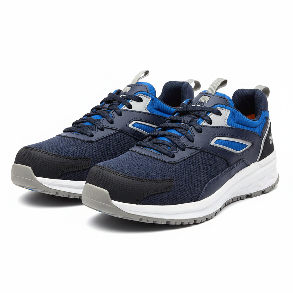 CAT Footwear Streamline 2.0 – Zapato Trabajo Hombre Carbon Composite Toe Azul Marina – Talla US 11