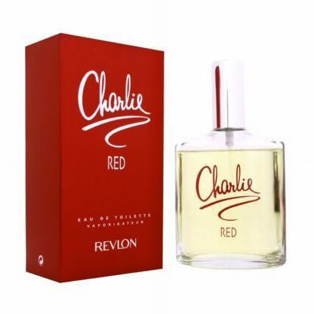 Revlon Charlie Red Eau de Toilette for Women – Natural Spray, 100 ml / 3.4 fl.oz.