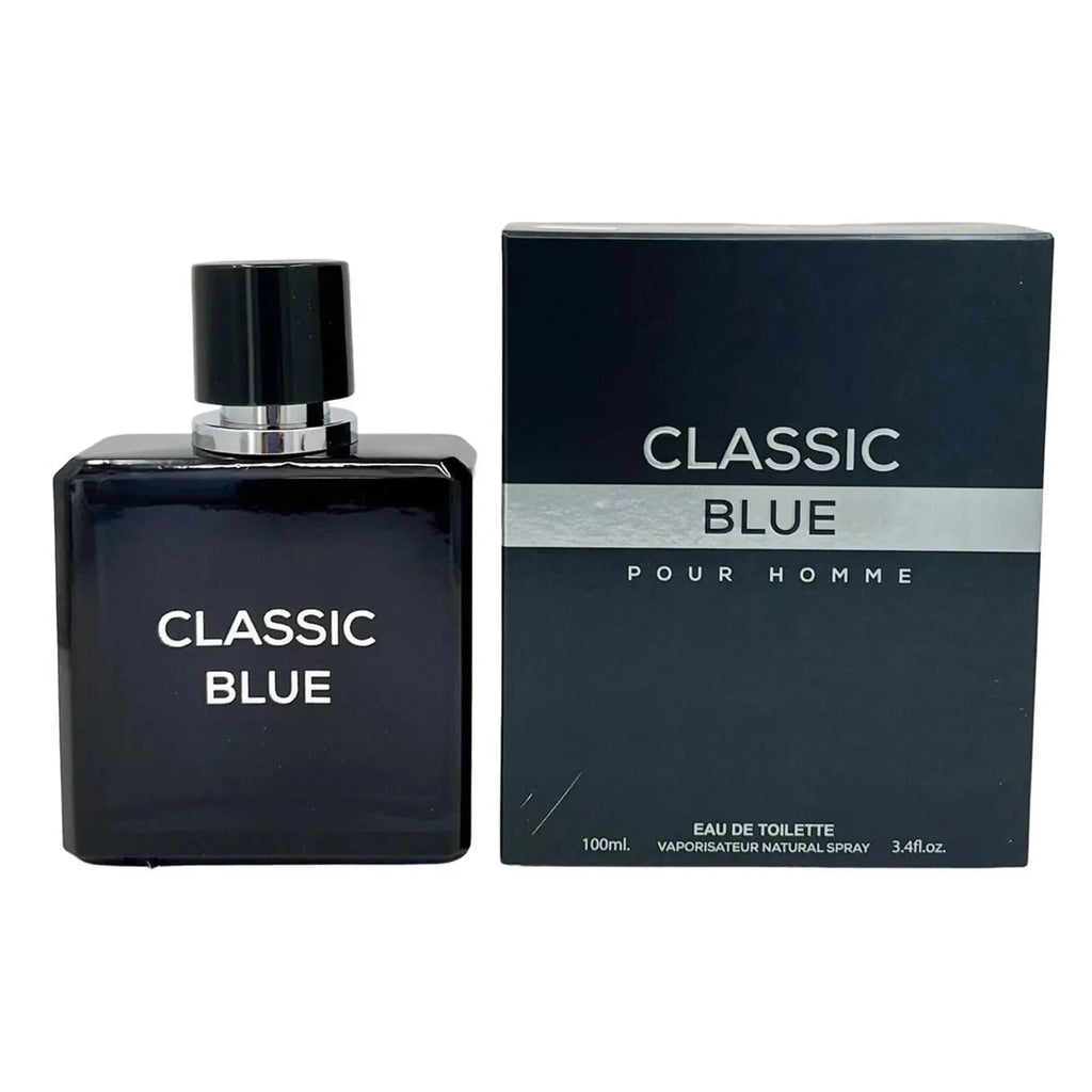 Classic Blue Pour Homme Eau de Toilette – Natural Spray, 100 ml / 3.4 fl.oz.
